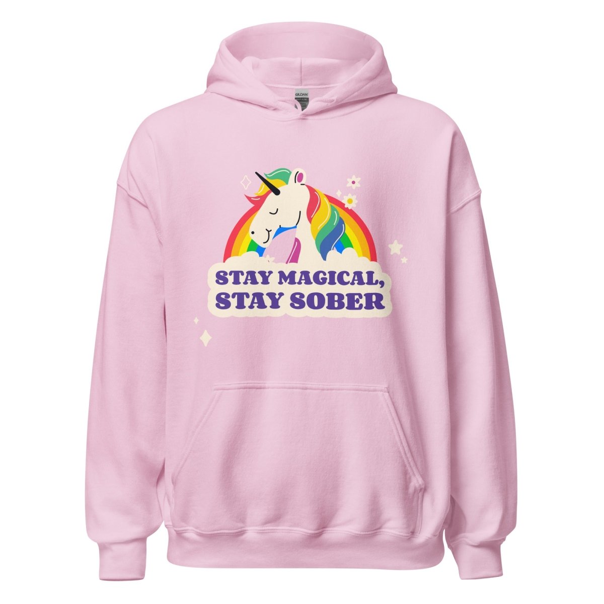Magical Sobriety Unisex Hoodie - Comfortable & Stylish Pullover Sweatshirt for Men & Women | Perfect for Casual Wear, Gym, and Outdoor Activities