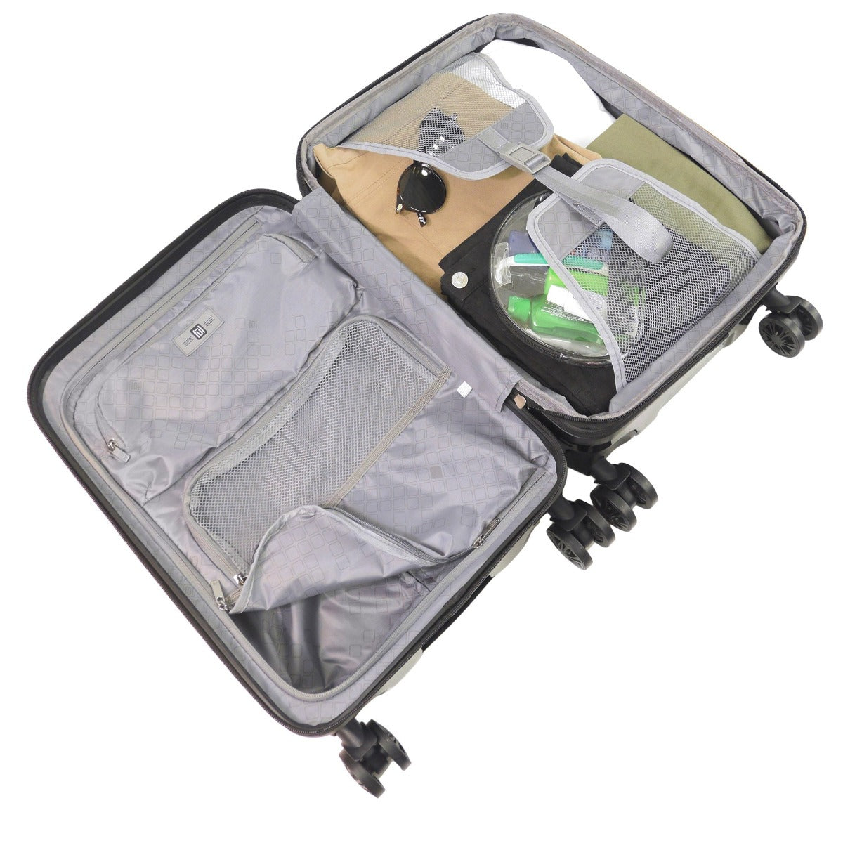 Ful Velocity 31 Inch Expandable Hardside Spinner Luggage Suitcase - Black | Lightweight Durable Travel Luggage for Business Trips & Vacations