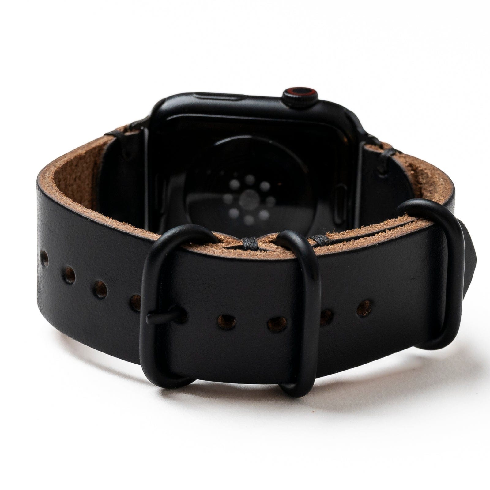 Genuine Leather Apple Watch Band - Premium Replacement Strap for Apple Watch Series 9/8/7/6/SE - Soft Comfortable & Adjustable - Perfect for Workouts, Office & Everyday Wear