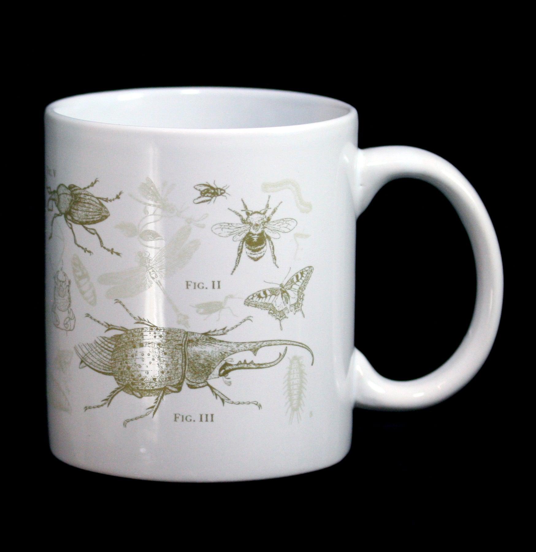 Butterflies & Insects Mega Mug - Large 20oz Coffee Cup with Vibrant Butterfly & Insect Designs - Perfect for Tea, Coffee & Hot Chocolate Lovers - Great Gift for Nature Enthusiasts & Home Decor