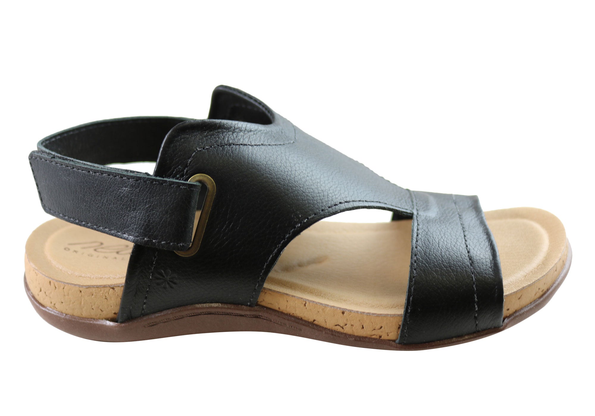 New Face Harmony Women's Comfortable Leather Sandals - Handmade in Brazil - Perfect for Beach Vacations & Summer Outfits