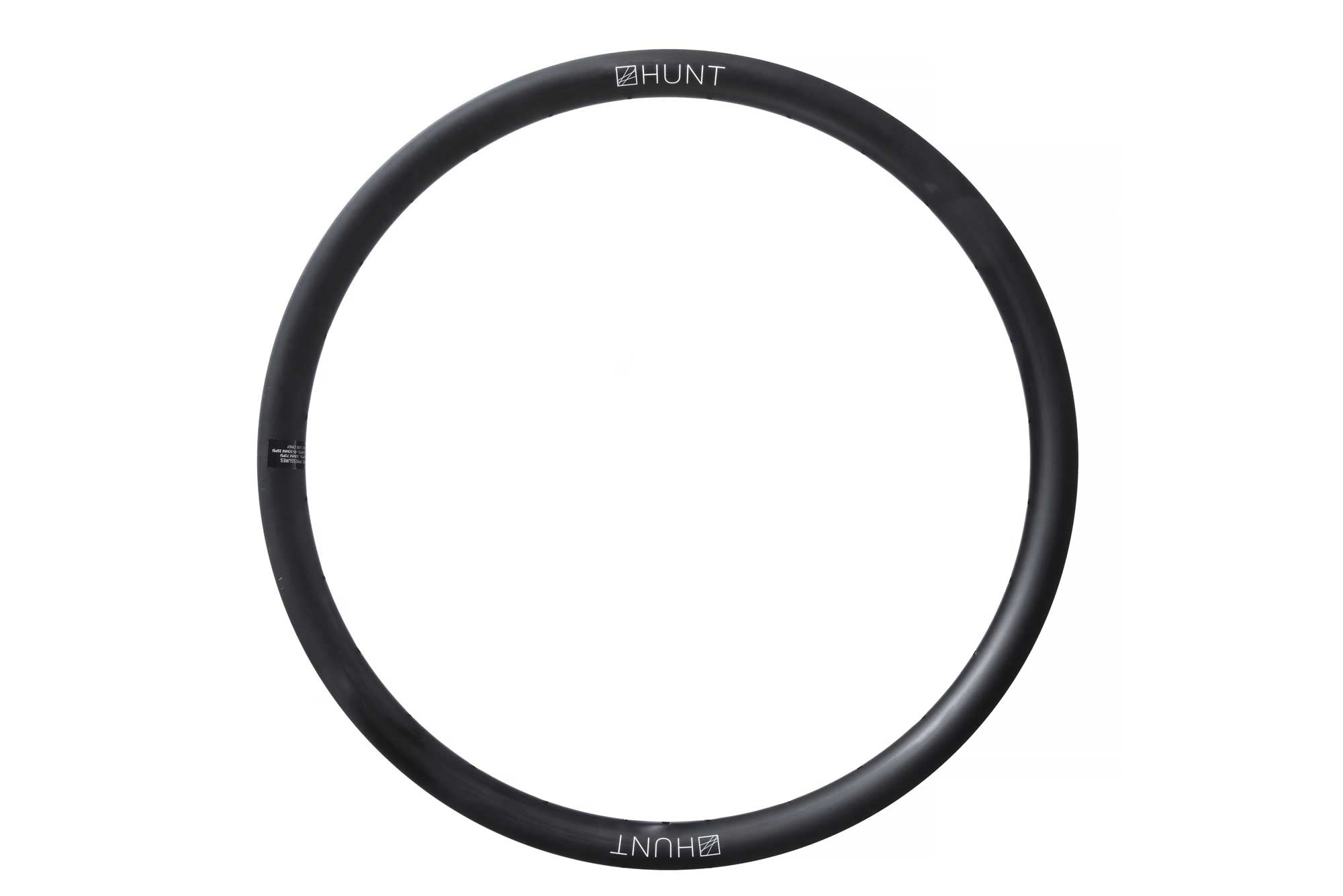 HUNT 35 Carbon Gravel Disc X Wide Rim Wheelset - Front & Rear - Lightweight & Durable for Off-Road Cycling, Adventure Riding & Bikepacking