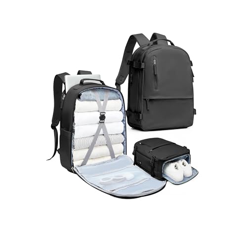 Black With Shoe Compartment