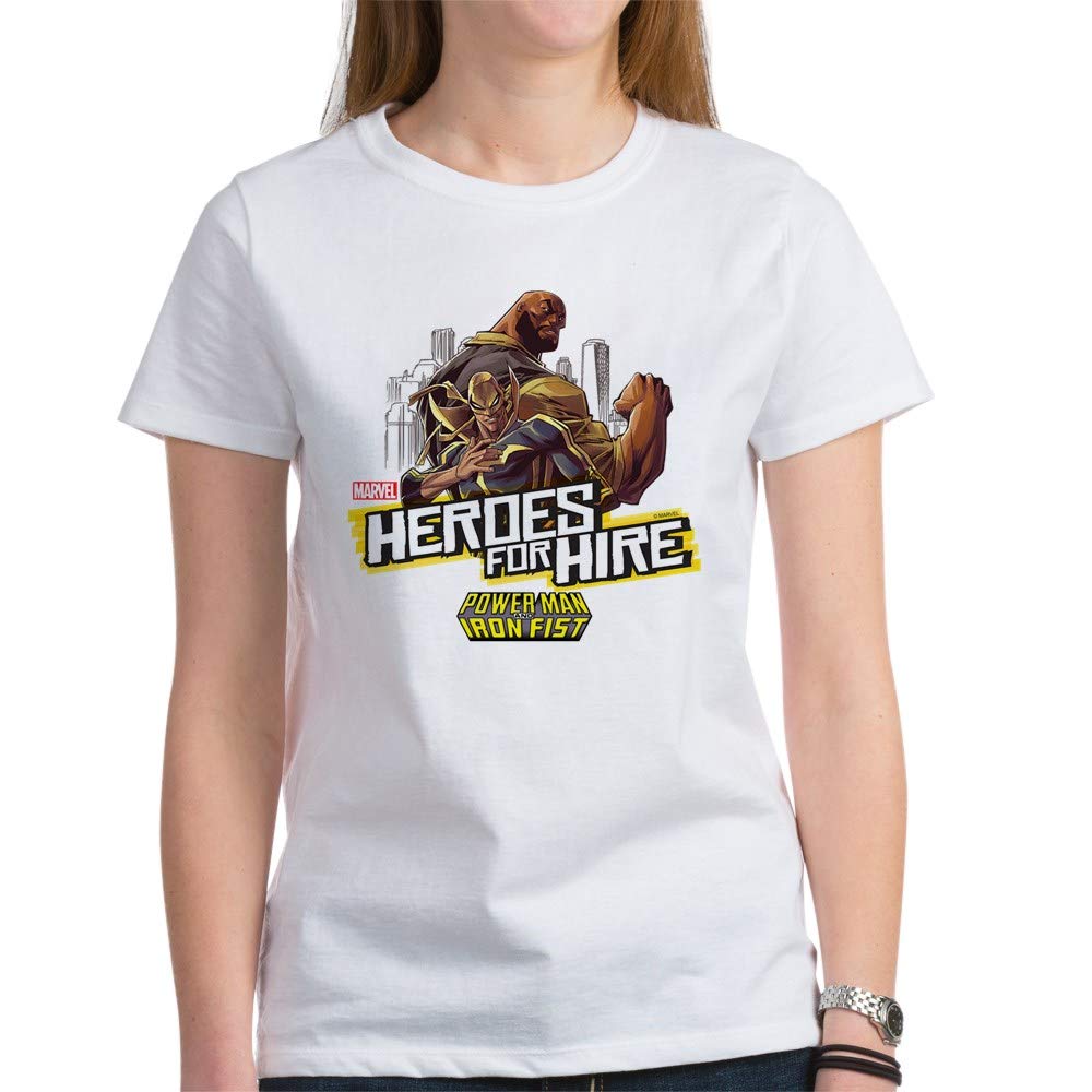 Power Man & Iron Fist Heroes Classic T-Shirt | Marvel Comic Book Tee | Casual Wear for Men & Women | Perfect for Superhero Fans, Comic Con & Everyday Outfits