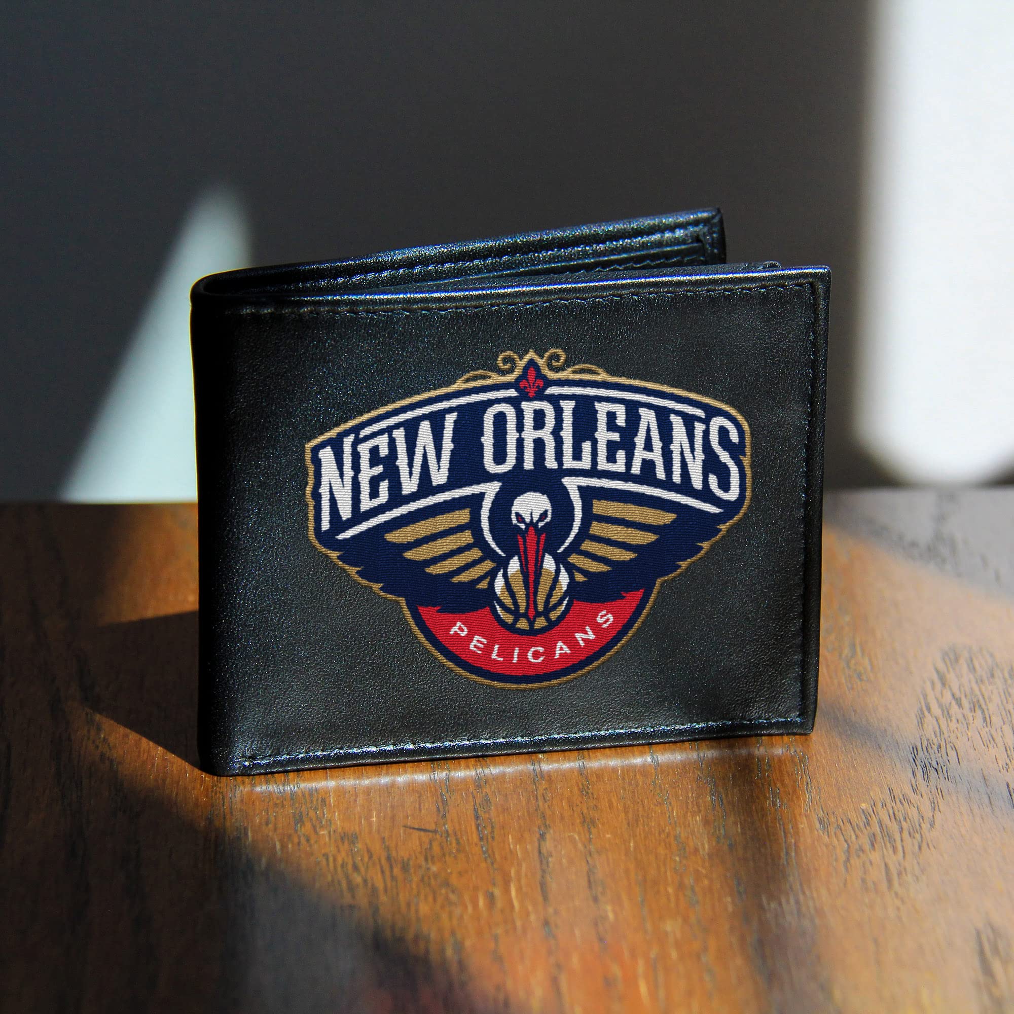 Colorado State Rams Embroidered Leather Wallet for Men - Slim RFID Blocking Bifold Billfold - Perfect for Game Day, Travel & Everyday Use