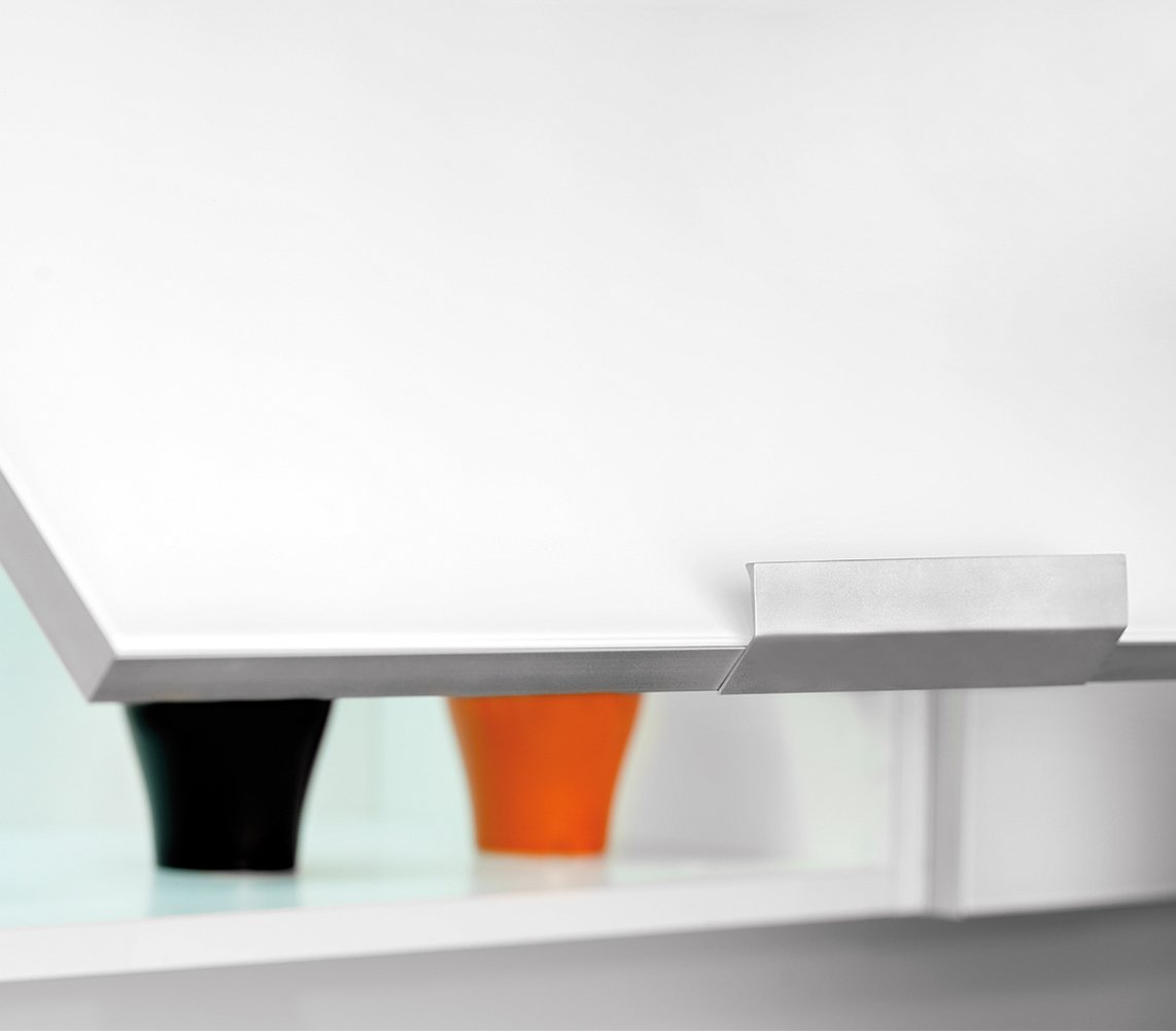 9165962 Aluminum Furniture Handle - Matt Anodized Finish for Cabinets, Drawers & DIY Projects | Durable Hardware for Home Improvement