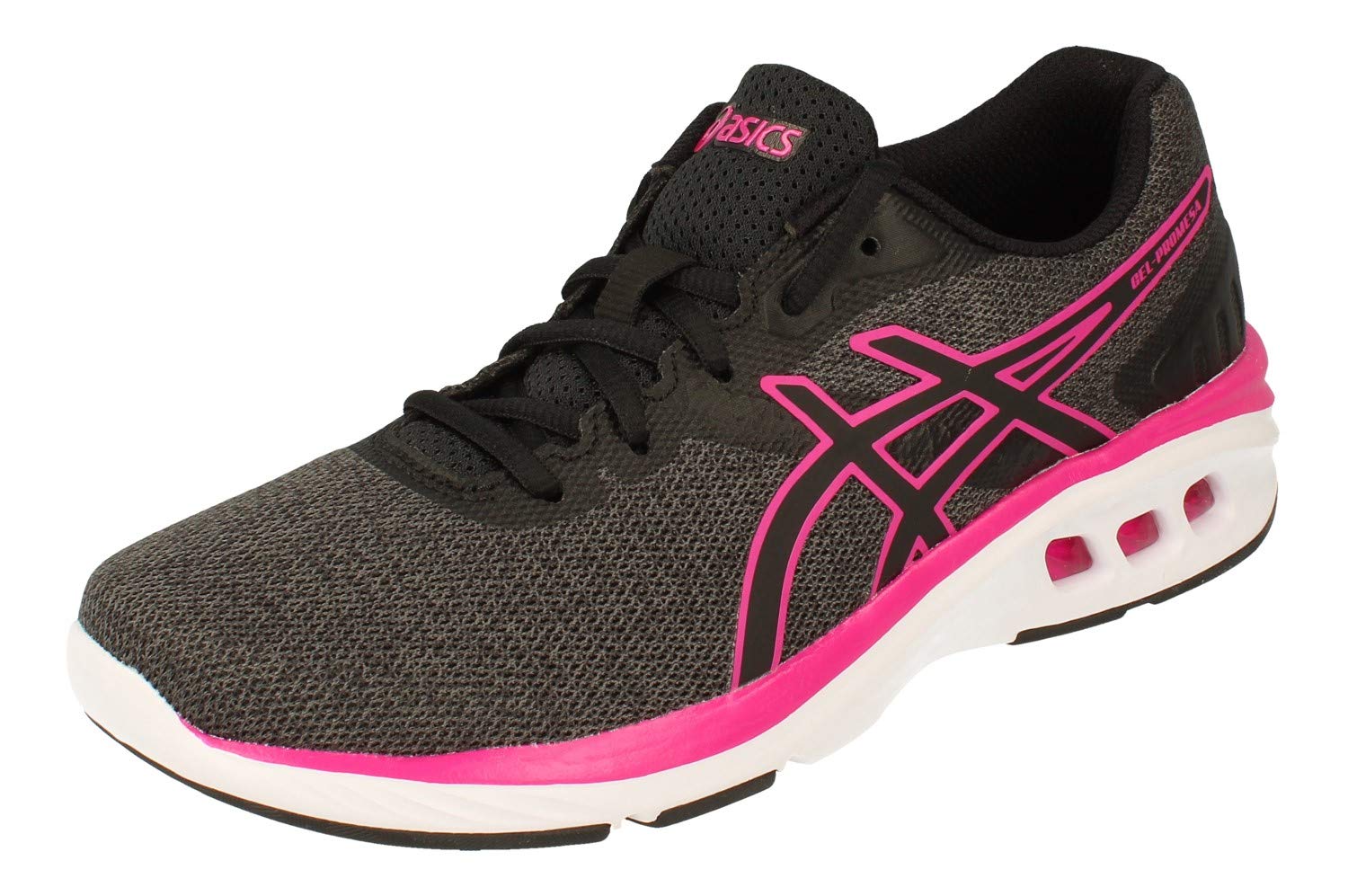 ASICS Gel-Promesa MX Women's Running Shoes - Lightweight Cushioned Sneakers for Jogging, Gym & Everyday Wear - 1012A056 (Black/White)