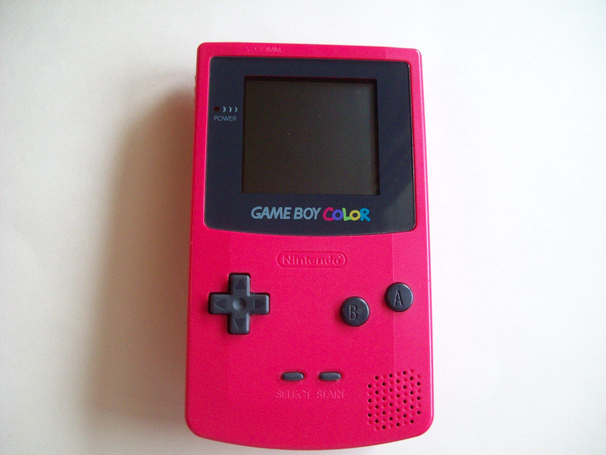 Refurbished Game Boy Color Handheld Console - Berry Red | Classic Retro Gaming for Kids & Adults | Perfect for Travel, Gifts & Nostalgic Fun