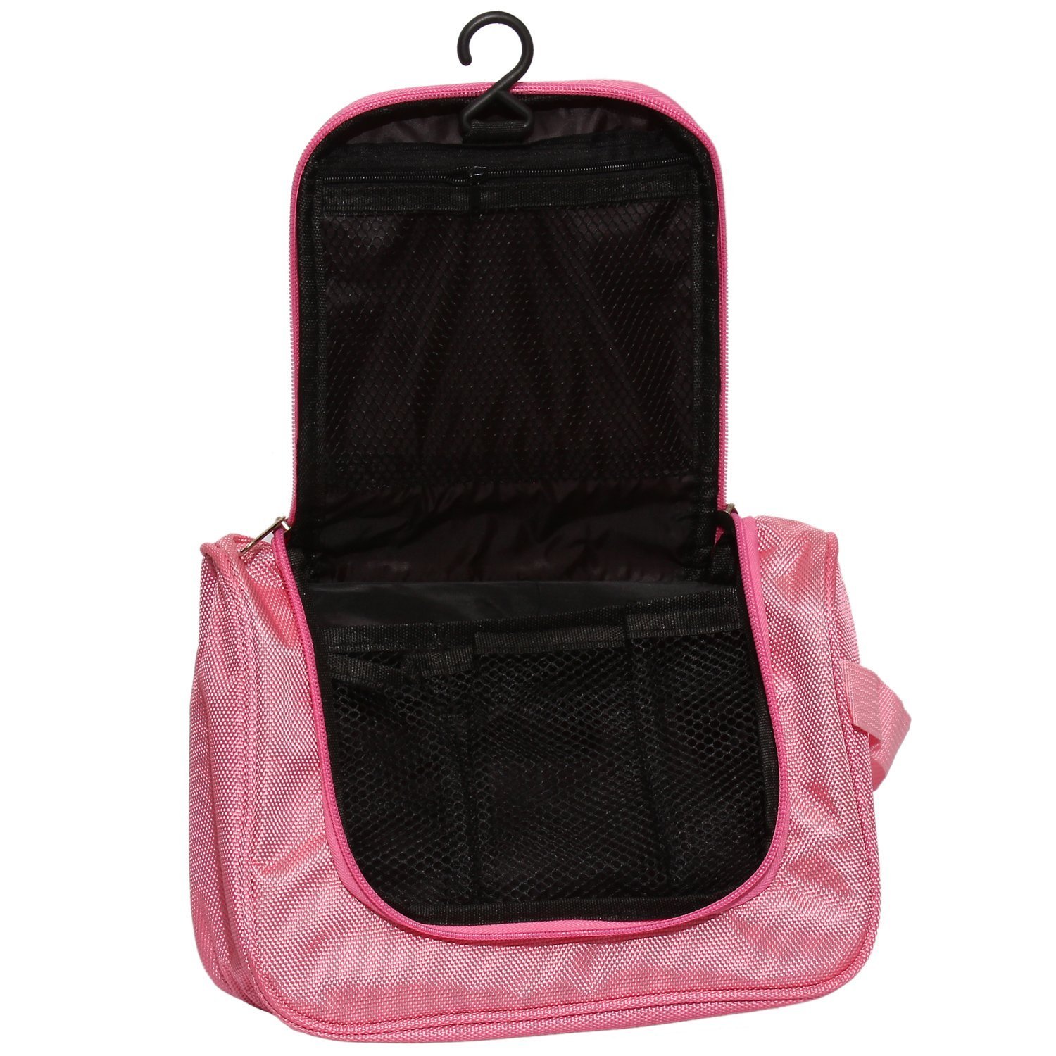 4square Cosmetic Storage Bag - Multi-Function Hanging Travel Organizer Pouch for Makeup, Toiletries & Jewelry (1PC, Multi-Color) - Perfect for Travel, Gym & Home Organization