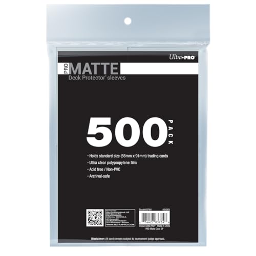 500ct Matte Clear