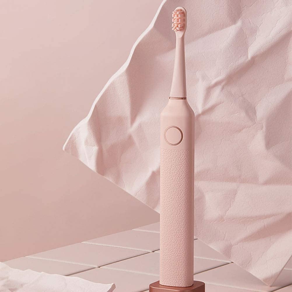 QINERSAW Electric Toothbrush Set - 4 Brushing & Whitening Modes, Waterproof Rechargeable Toothbrush for Adults & Teens, Family Pack (2 Pink) - Perfect for Home, Travel & Daily Oral Care