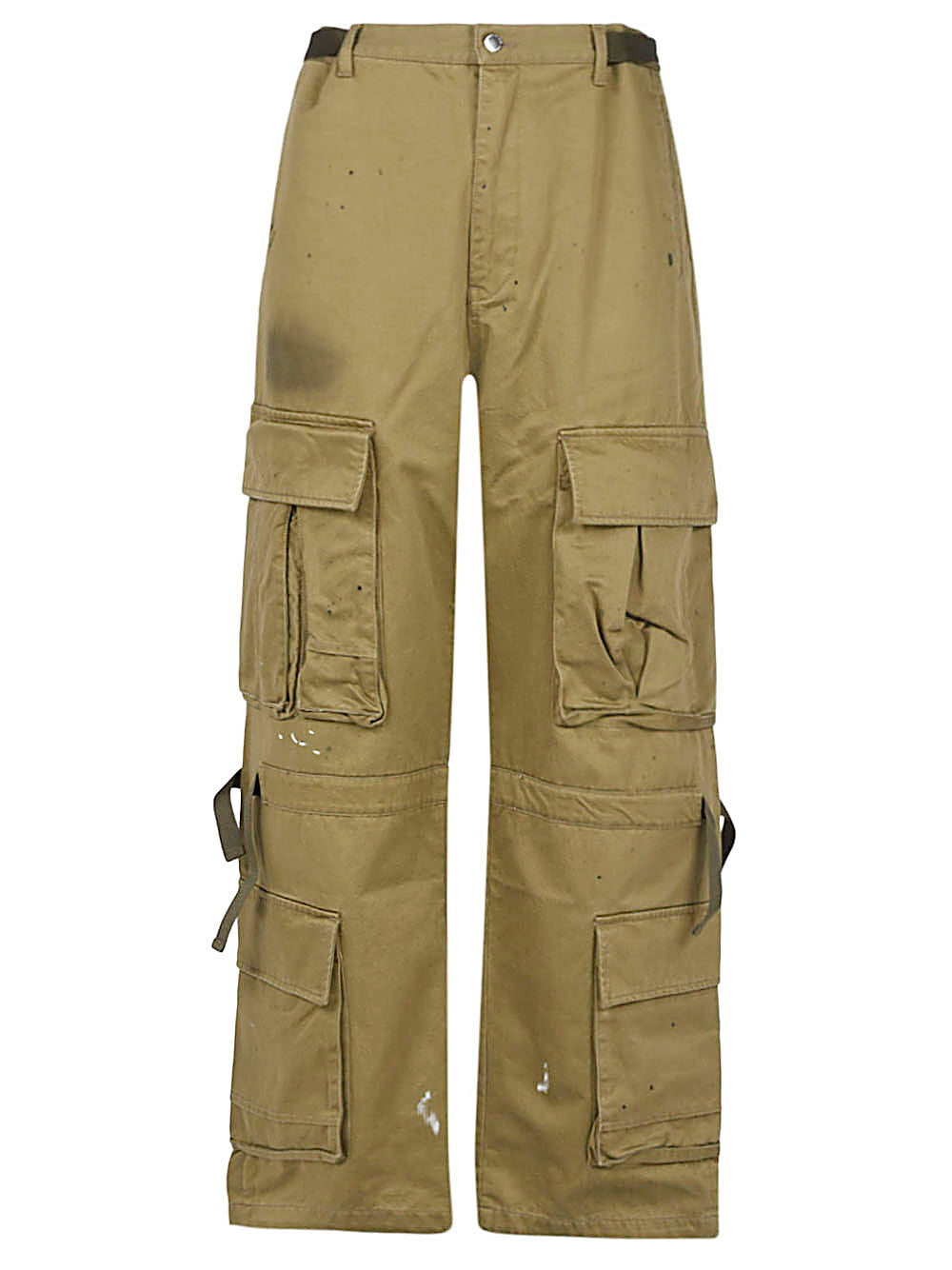 DARKPARK Men's Casual Green Trousers - Comfortable Stretch Pants for Outdoor Activities, Hiking & Travel