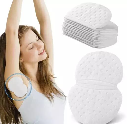 Roseworld 10-Pack Premium Underarm Sweat Pads for Women & Men - Disposable Armpit Sweat Absorbing Pads with Comfortable Sweat Shield - Ideal for Workouts, Office Wear & Daily Activities