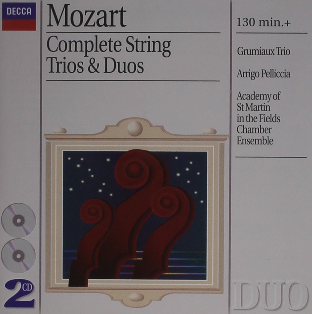 Mozart Complete String Trios & Duos - Classical Music CD Collection for Relaxation, Study & Dinner Parties