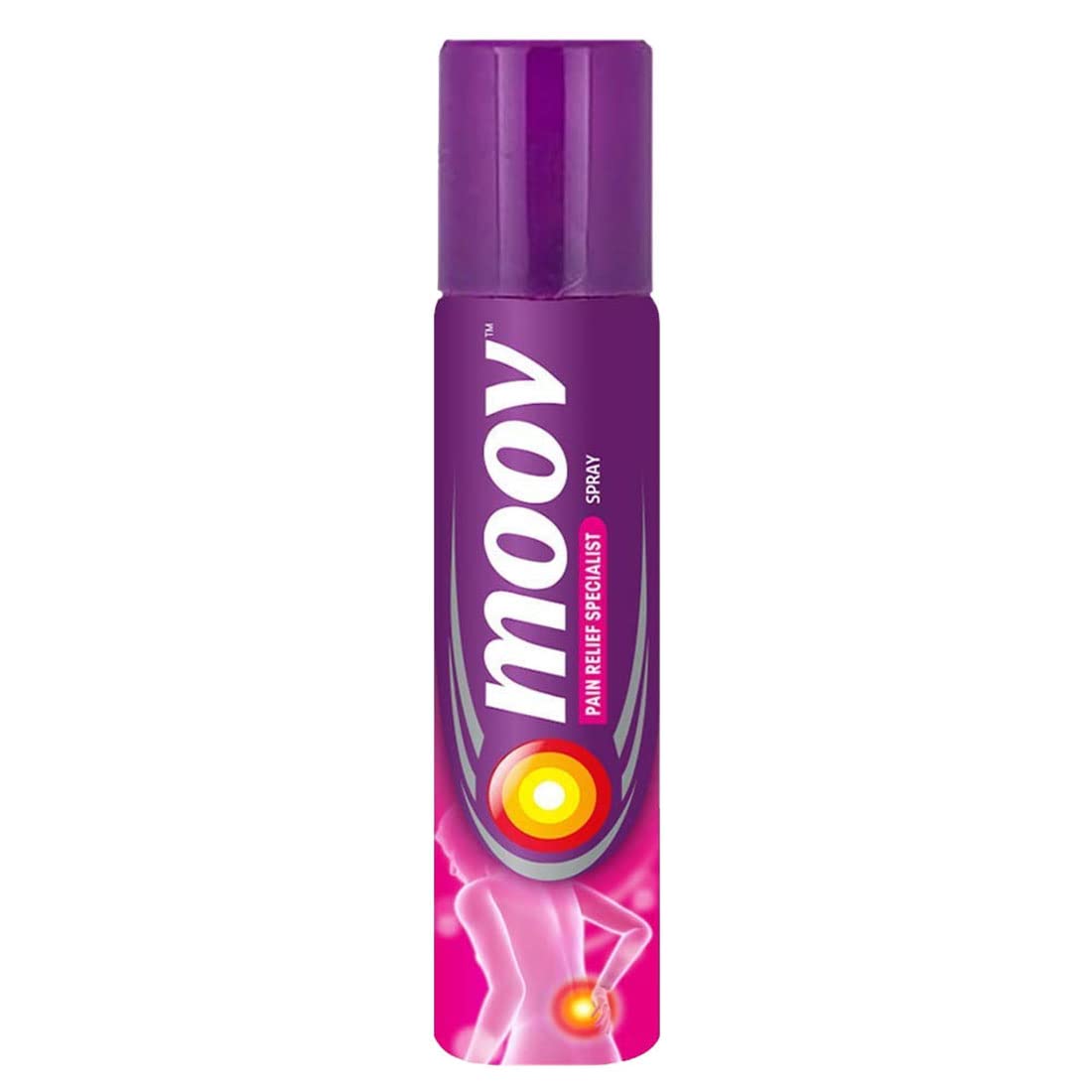 Moov Fast Pain Relief Spray - 35g | 100% Ayurvedic Formula for Back, Muscle, Joint & Knee Pain | Sports & Gym Injury Recovery | Perfect for Athletes, Workout Recovery & Daily Pain Management