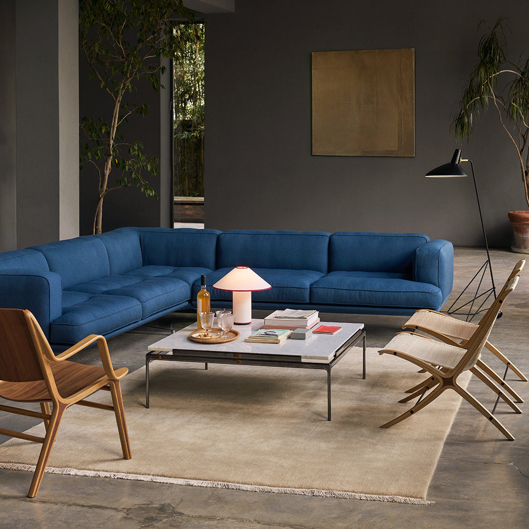 Comfortable Inland AV41 Corner Sofa - Modern L-Shaped Sectional Couch for Living Room, Lounge & Home Theater - Perfect for Small Spaces & Family Gatherings