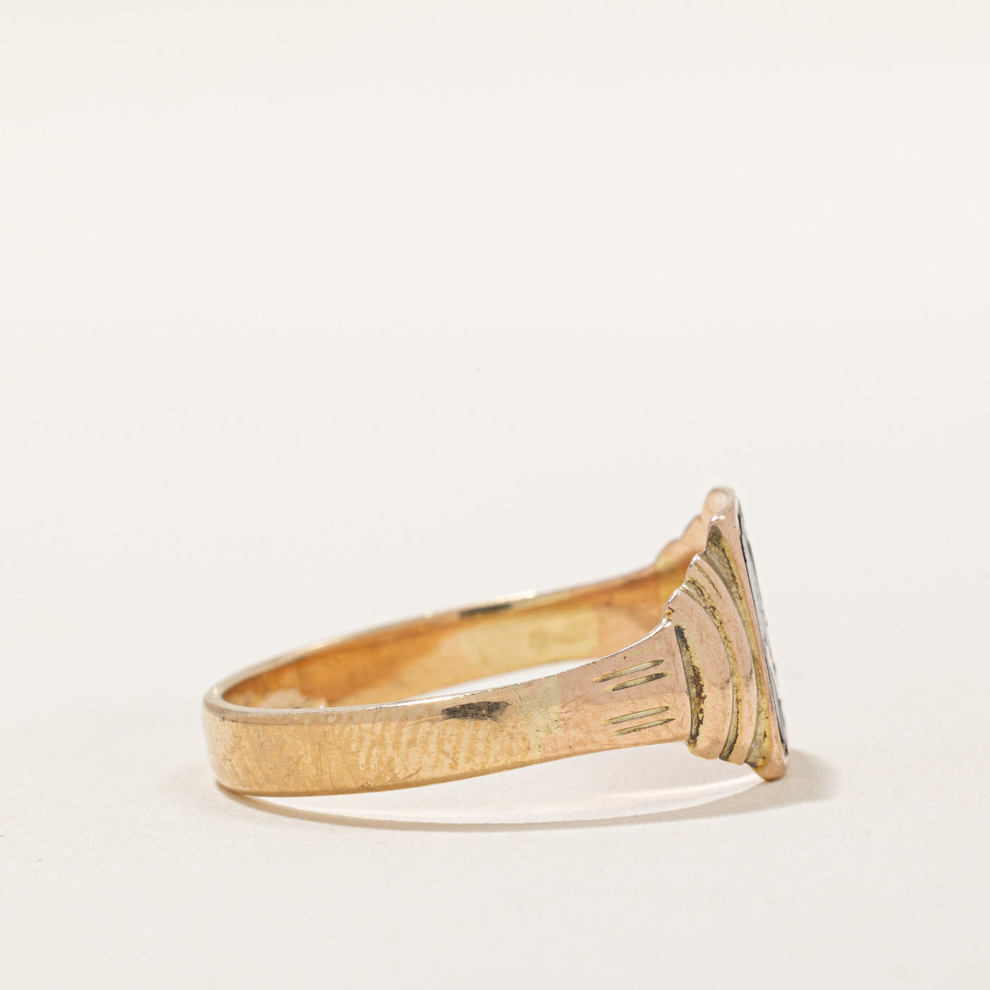 14K Yellow Gold Ring for Women - Size 10.25 - Elegant Wedding Band, Anniversary Gift, Promise Ring - Perfect for Everyday Wear & Special Occasions