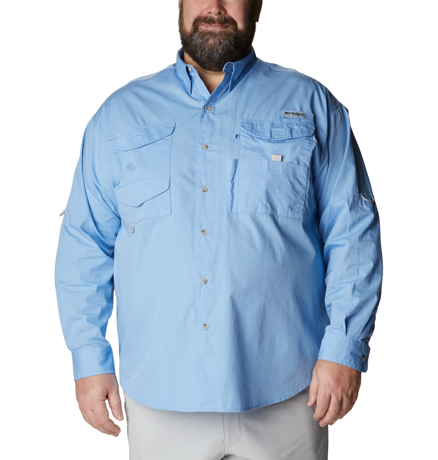 Columbia Men's Bonehead Long Sleeve Shirt - UPF 50+ Sun Protection, Moisture-Wicking & Breathable for Hiking, Camping & Outdoor Adventures