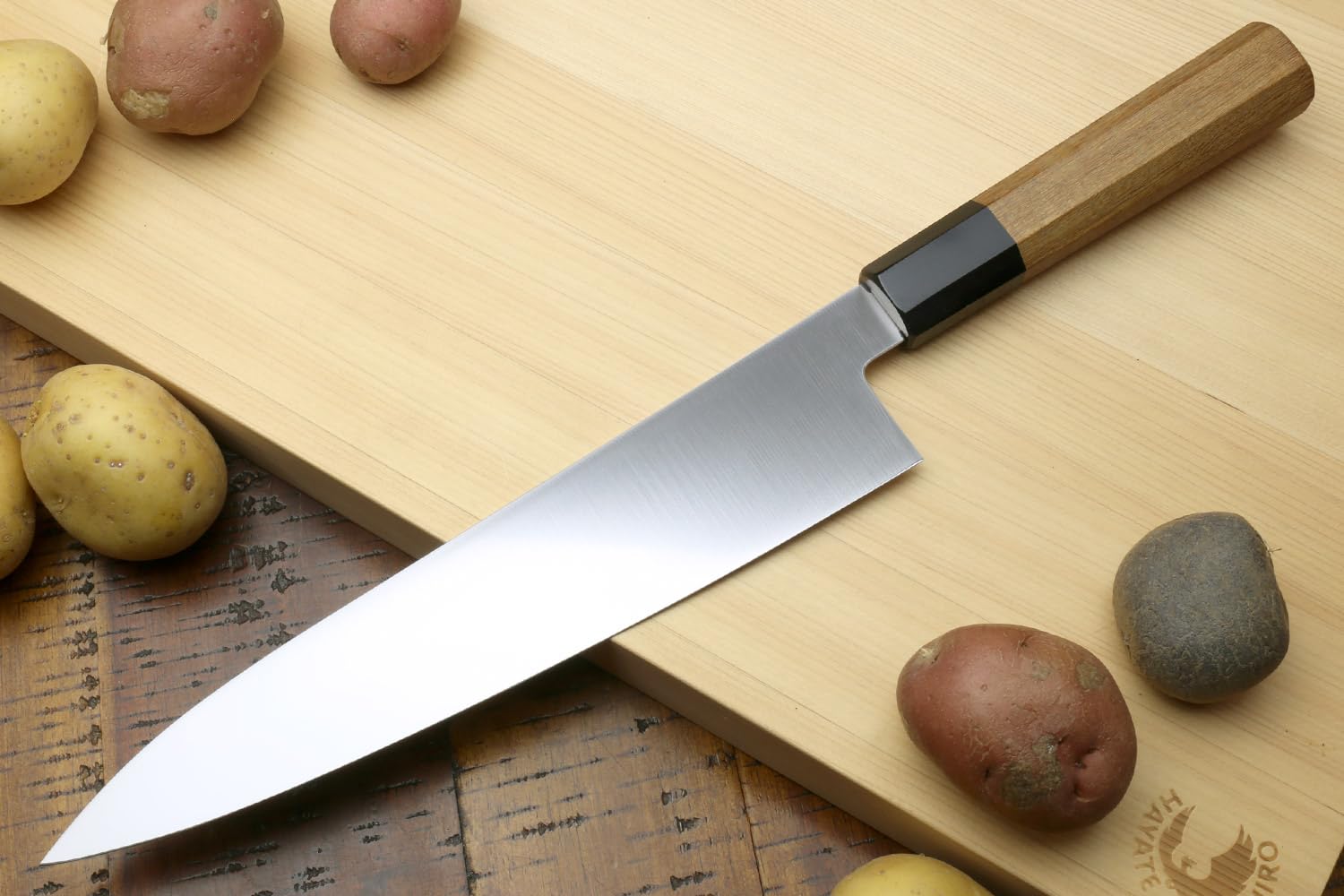 Premium Yoshihiro VG1 Gold Stainless Steel Gyuto Japanese Chef Knife 10.5