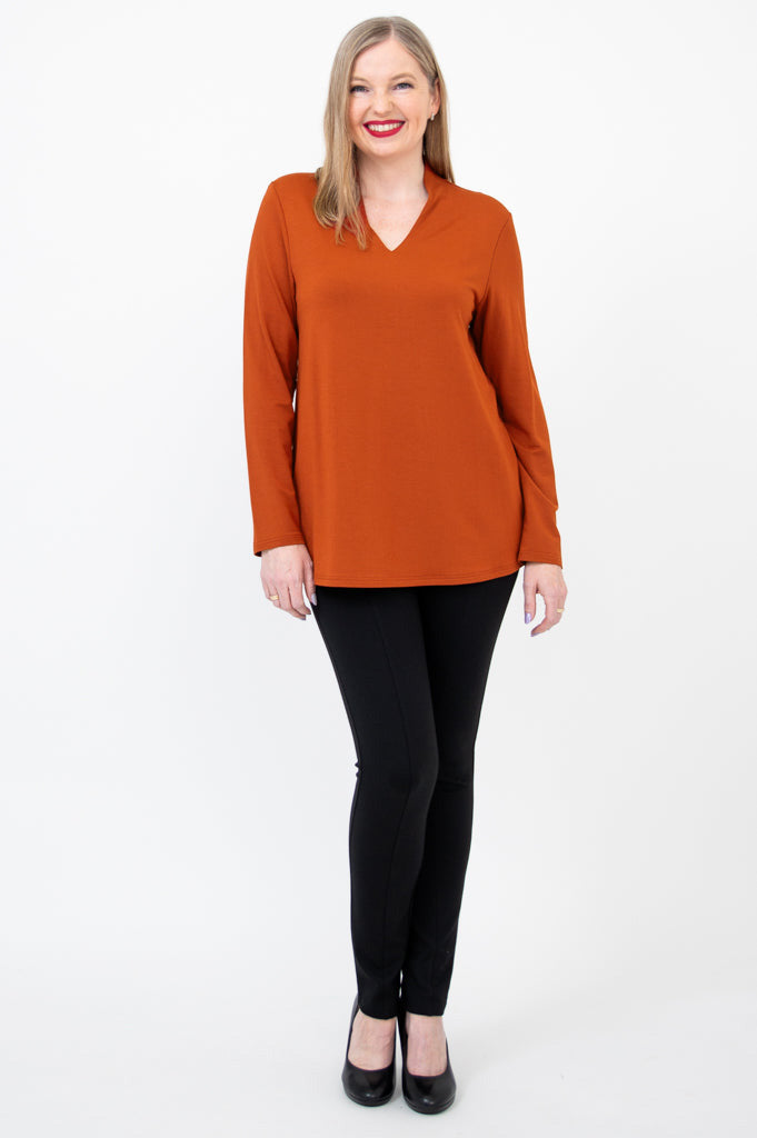 Chimmy Top - Copper & Bamboo Design | Stylish Home Decor for Living Room, Bedroom, or Office