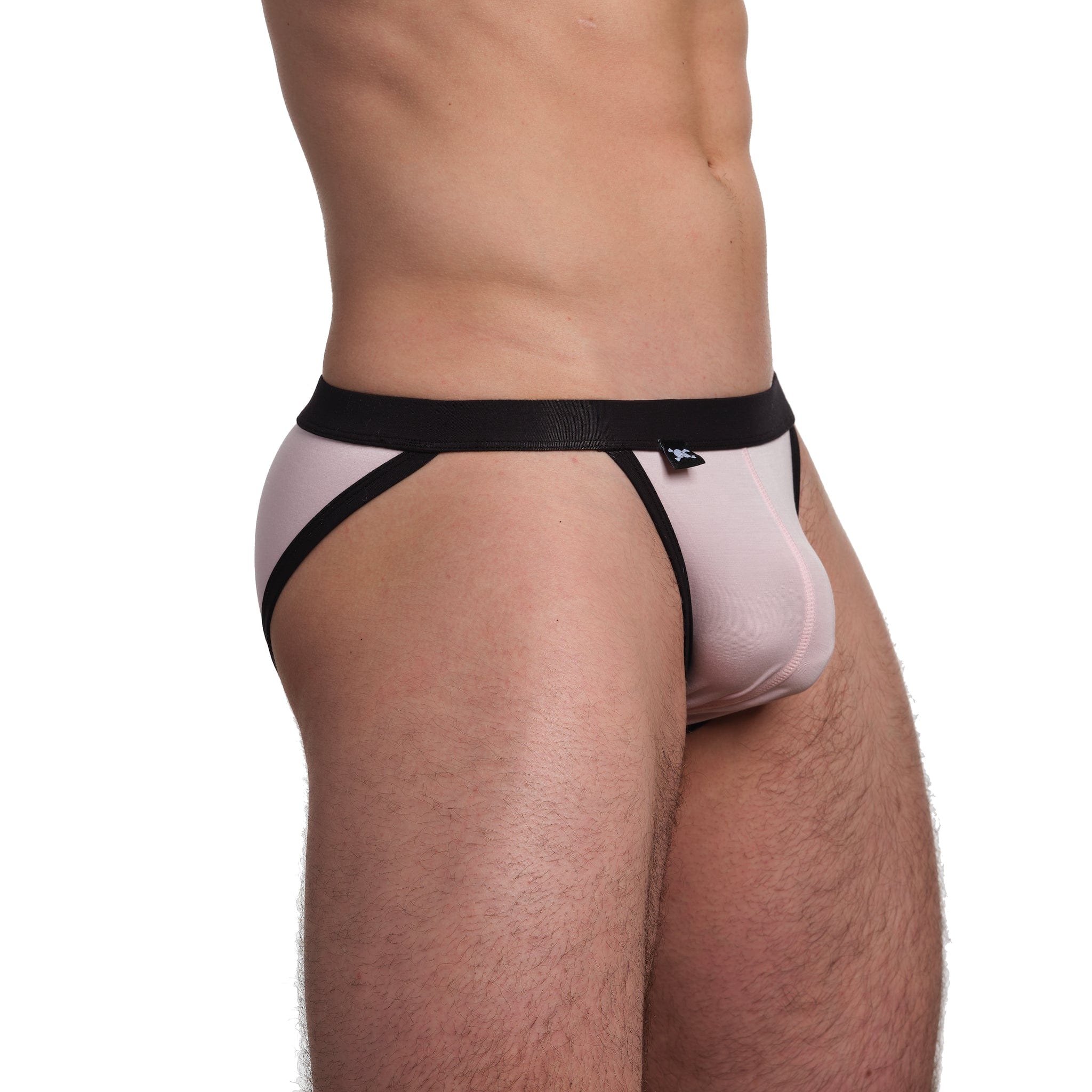 Just The Bones Cloud Sport Brief Pink - Comfortable Women's Underwear for Yoga, Running & Active Lifestyle