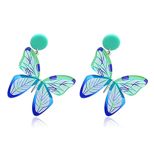 F:tassels Butterfly Earrings