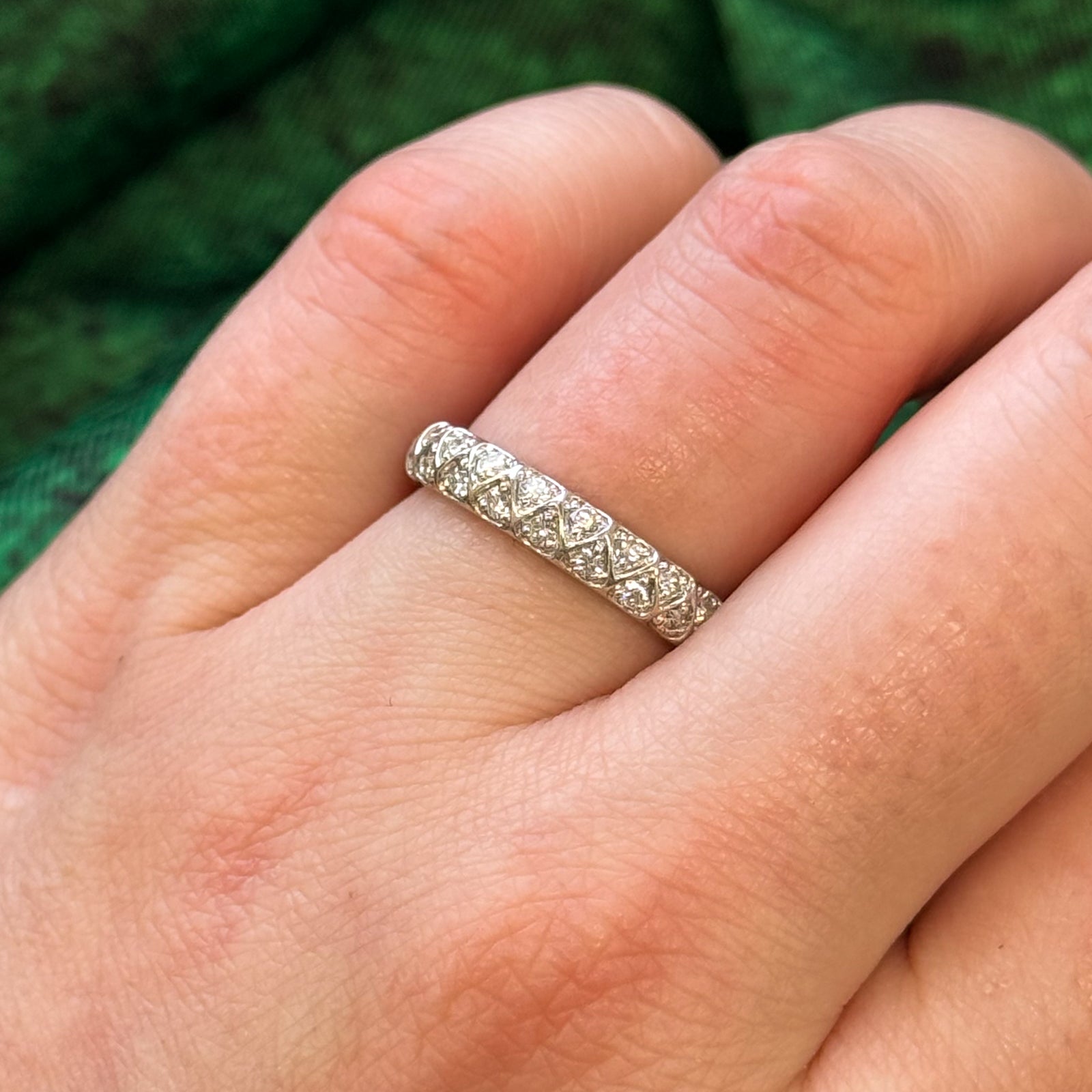 0.22ctw Diamond Wedding Band Ring for Women - Size 7 | Elegant & Timeless Jewelry for Engagement, Anniversary & Special Occasions