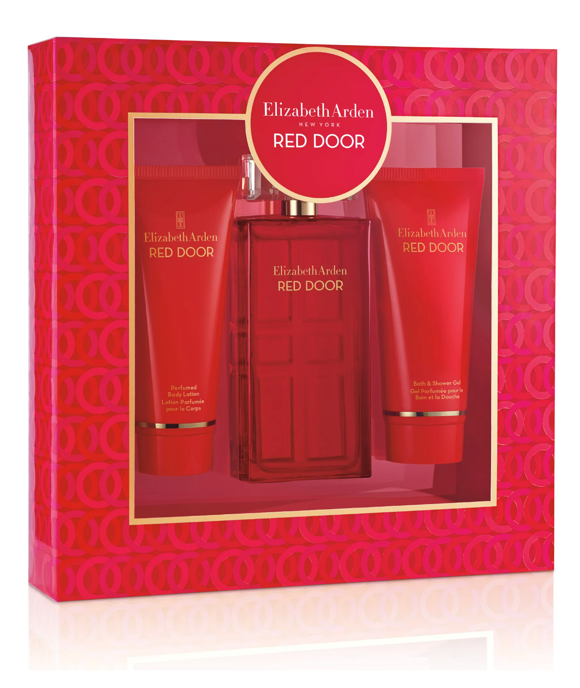 Elizabeth Arden Red Door 3-Piece Gift Set for Women - 100ML Eau de Toilette Spray, 100ML Perfumed Body Lotion & 100ML Bath & Shower Gel - Perfect for Gifts, Special Occasions & Self-Care Moments