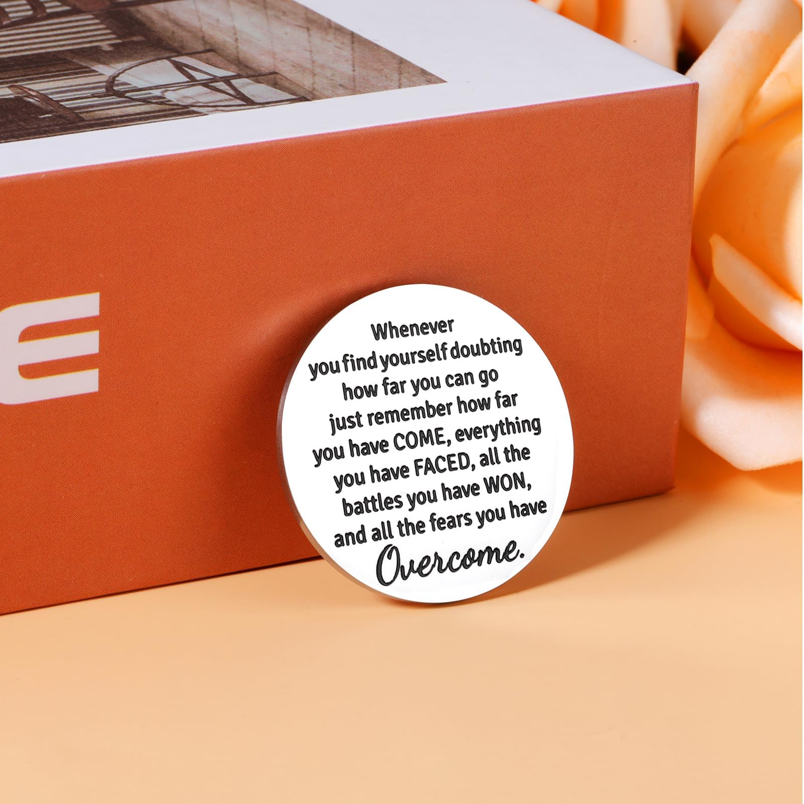 KINMES Breast Cancer Awareness Gifts - Chemotherapy Comfort Items for Women, Pocket Hug Token & Get Well Present - Perfect for Stocking Stuffers, Support Gifts & Cancer Survivor Encouragement (Ideal for Hospital Visits, Recovery Days & Awareness Events)