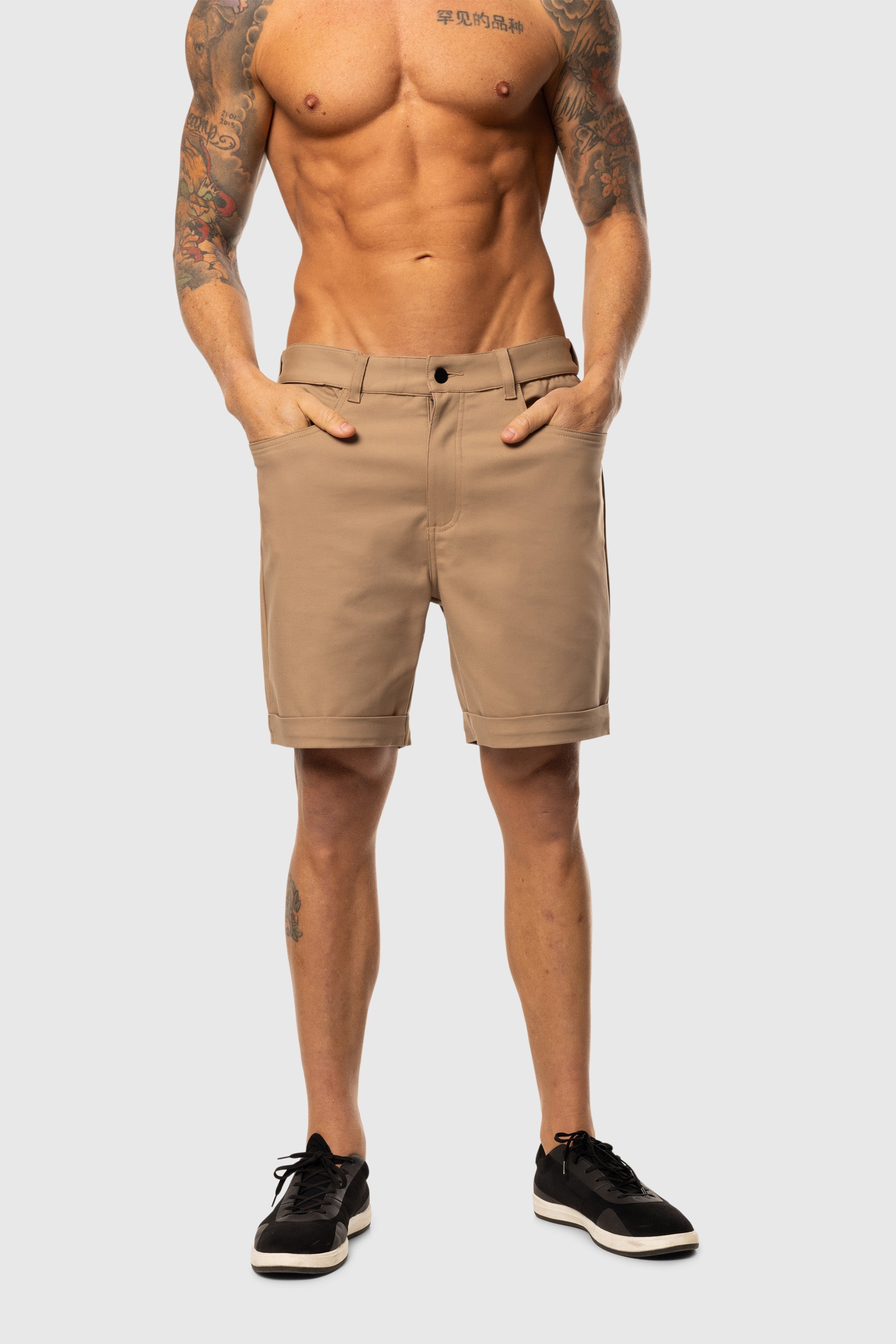 Premium Vital Shorts for Men - Comfortable Black Workout & Running Shorts for Gym, Jogging, and Outdoor Activities