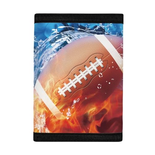 American Football with Flame