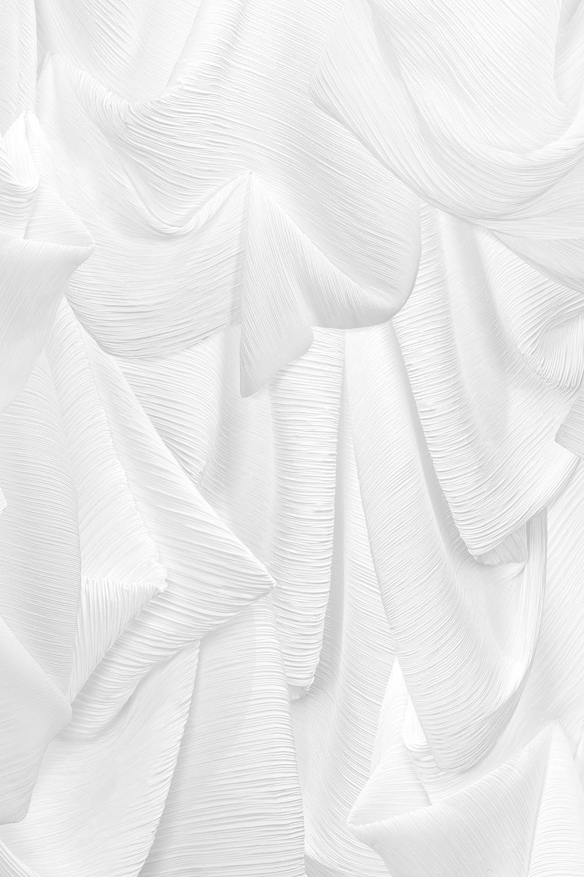 Elegant White Draped Wall Curtains for Weddings, Parties & Home Decor - Lightweight Sheer Fabric for Indoor & Outdoor Events