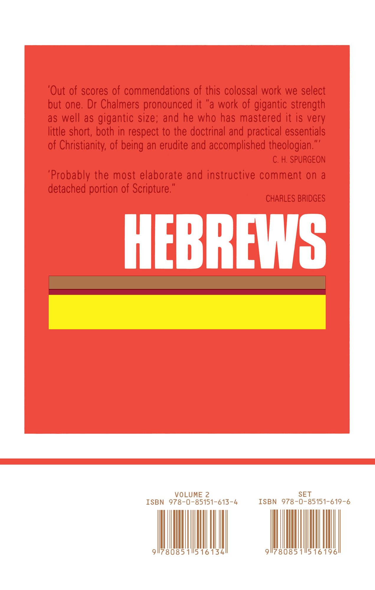Hebrews, Volume 2 (Works of John Owen, Volume 18) - Biblical Commentary & Theology Study for Pastors, Scholars & Christian Devotion