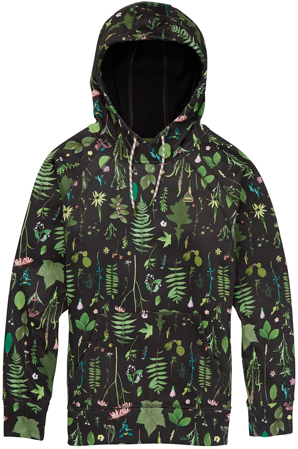 Burton Crown Bonded Pullover Hoodie for Men & Women - Waterproof & Windproof Fleece Jacket for Skiing, Hiking & Outdoor Adventures
