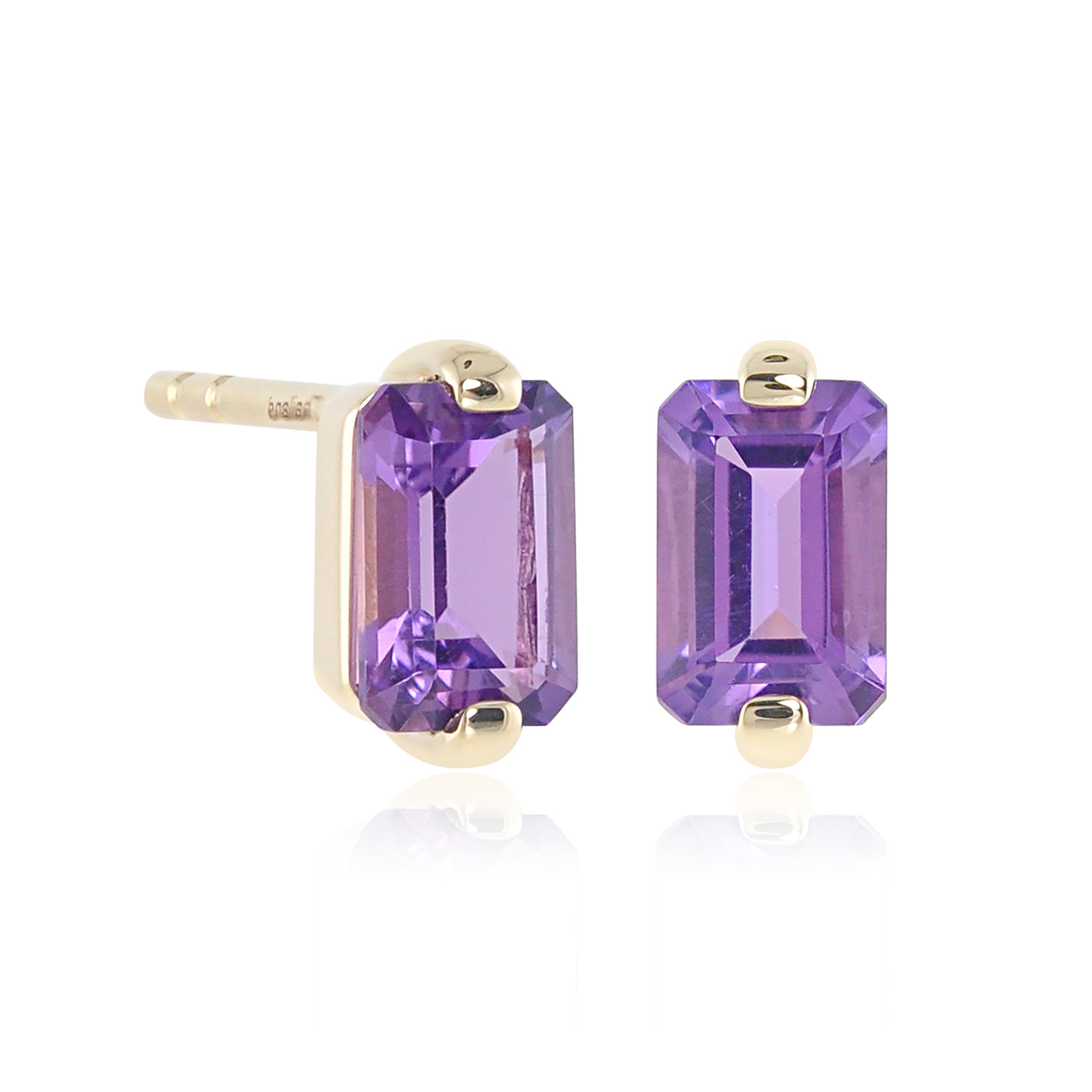 Jackie Amethyst Earrings – Elegant Purple Gemstone Jewelry for Women | Perfect for Parties, Weddings & Everyday Wear
