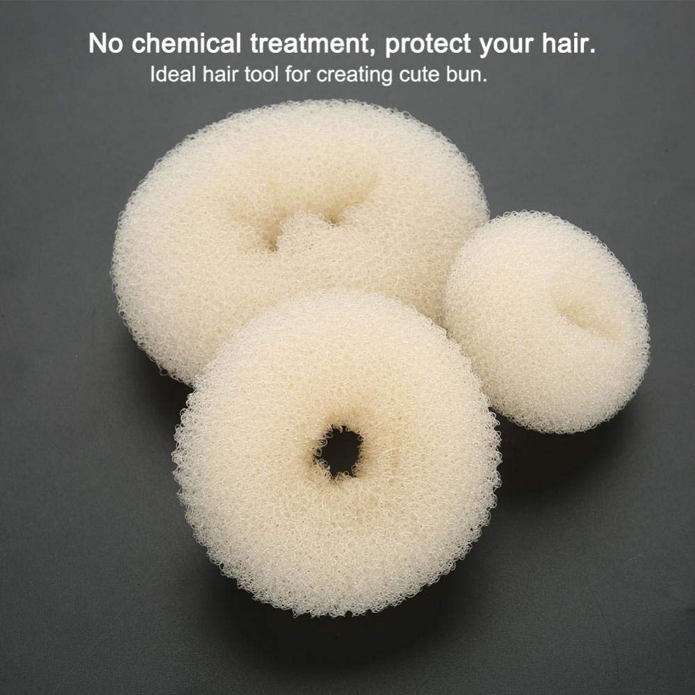 Rotekt 3PCS Hair Donuts for Women - Hair Styling Tools for Buns & Updos