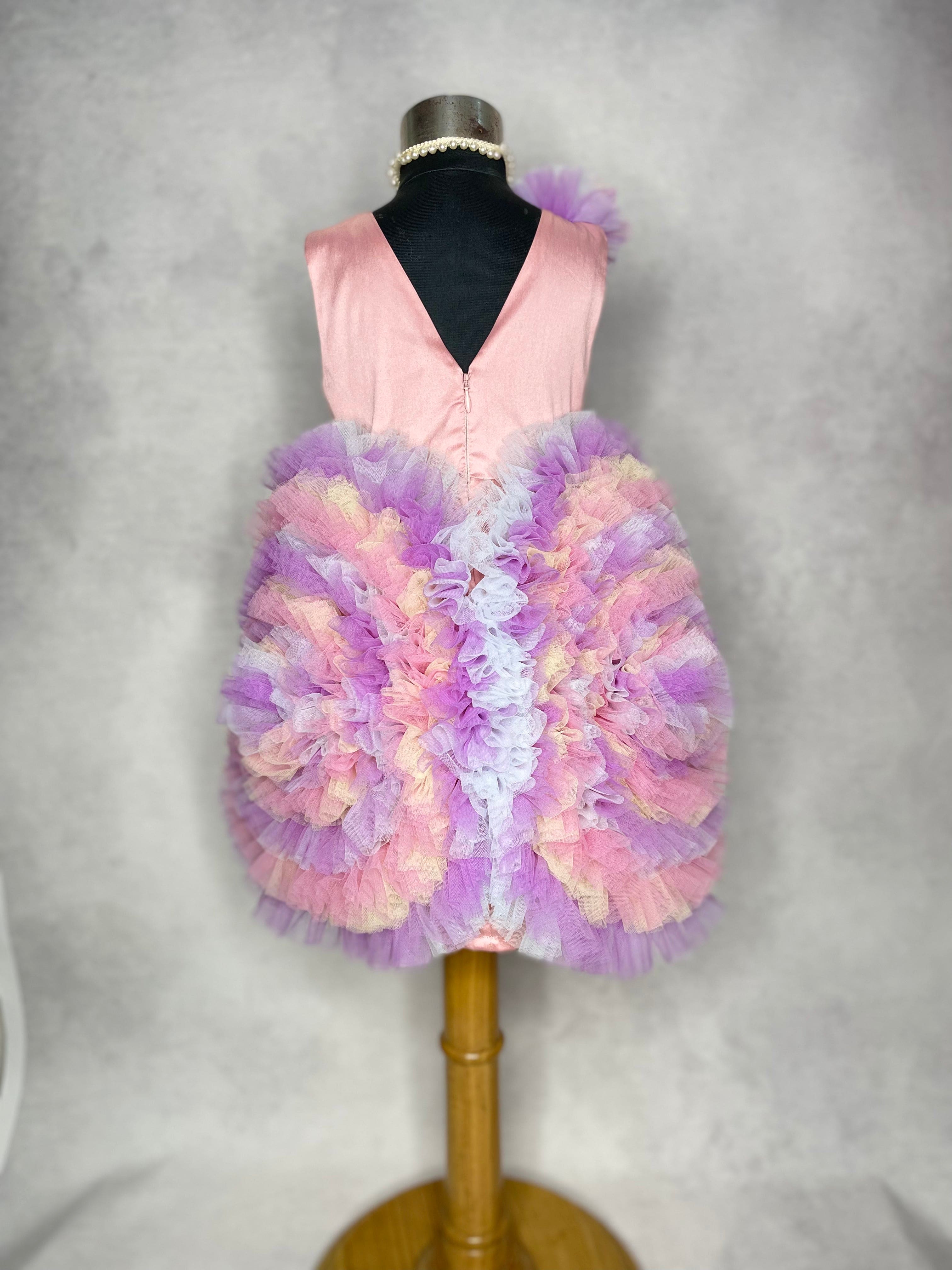 Pre Order: Elegant Floral Ball Gown Dress for Women - Perfect for Prom, Wedding & Special Occasions