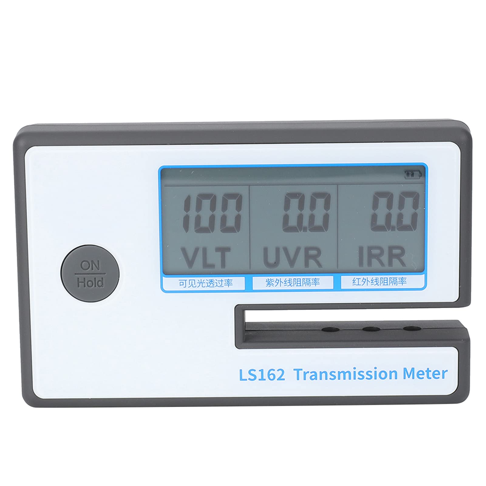 LS162 Digital Window Tint Meter - Solar Film Meter for VLT & IR Rejection Testing - Perfect for Auto, Home & Office Window Tint Measurement