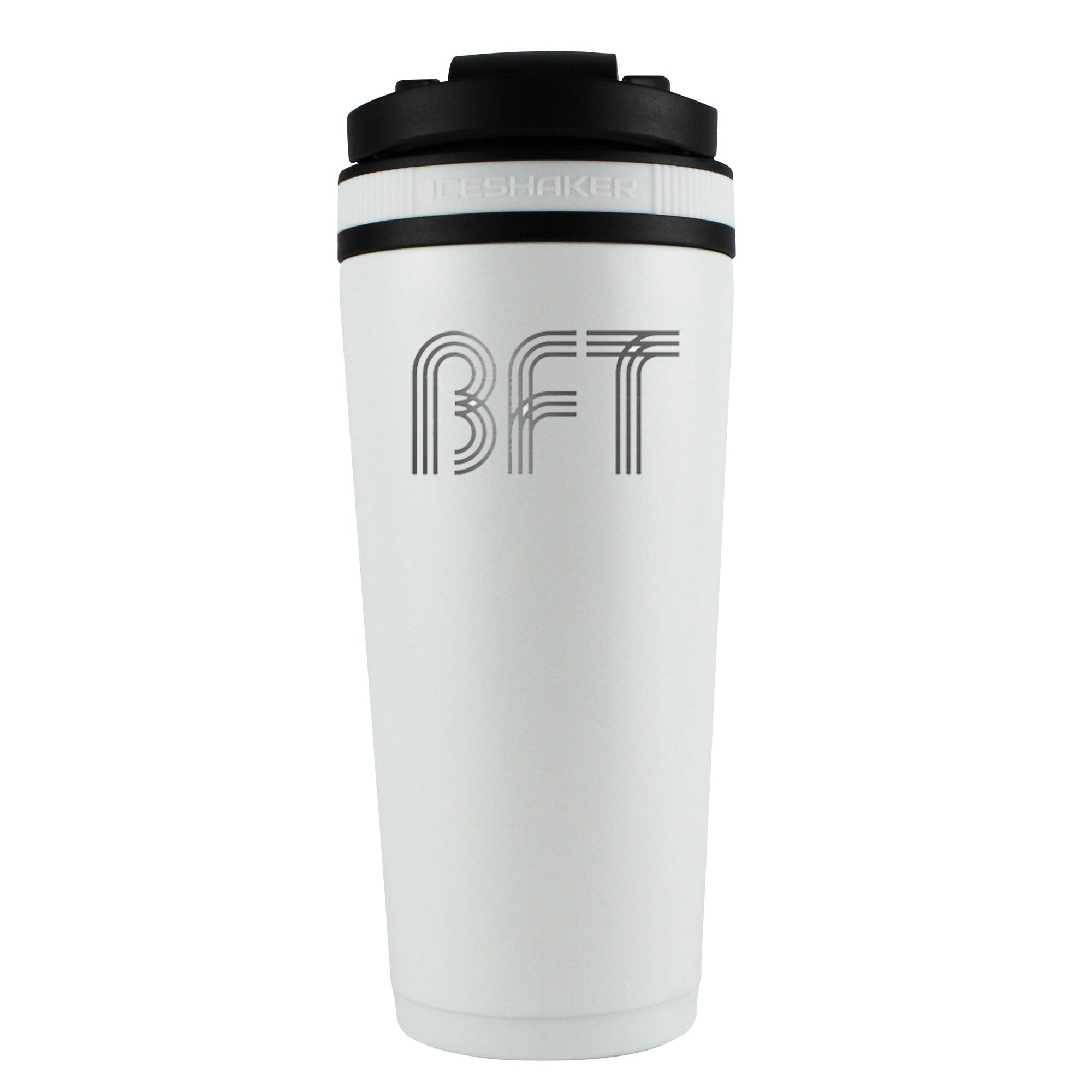 BFT 26oz Insulated Stainless Steel Water Bottle with Leak-Proof Lid - White - Perfect for Gym, Workouts, and Outdoor Activities