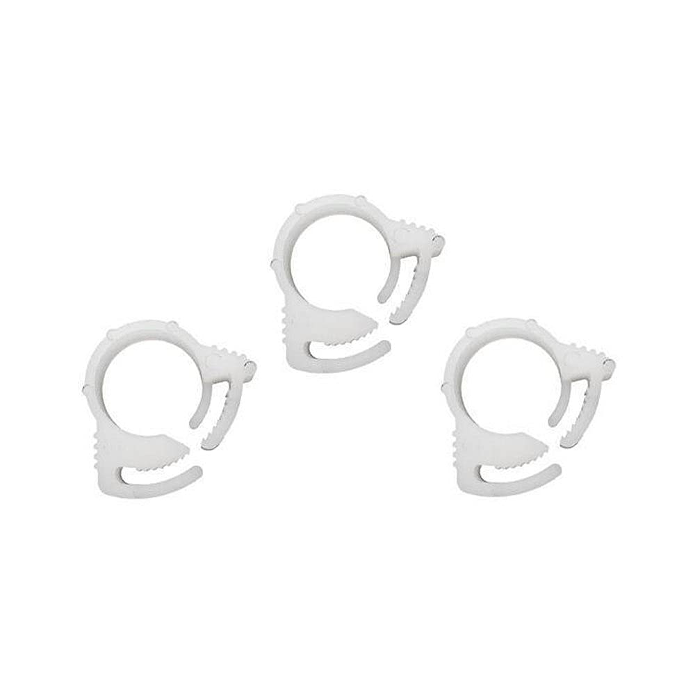 Rola-Chem 525114 Plastic Hose Clamp - Heavy Duty, Corrosion Resistant for Plumbing, Automotive & Marine Applications