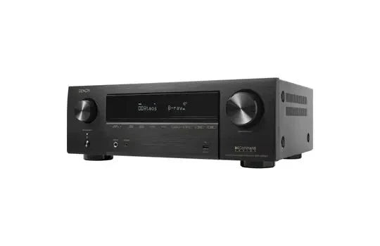 Denon AVR-X1800H 8K Ultra HD 7.2 Channel AV Receiver with HEOS Built-in | Dolby Atmos, DTS:X | Wireless Streaming | Perfect for Home Theater & Gaming Setup