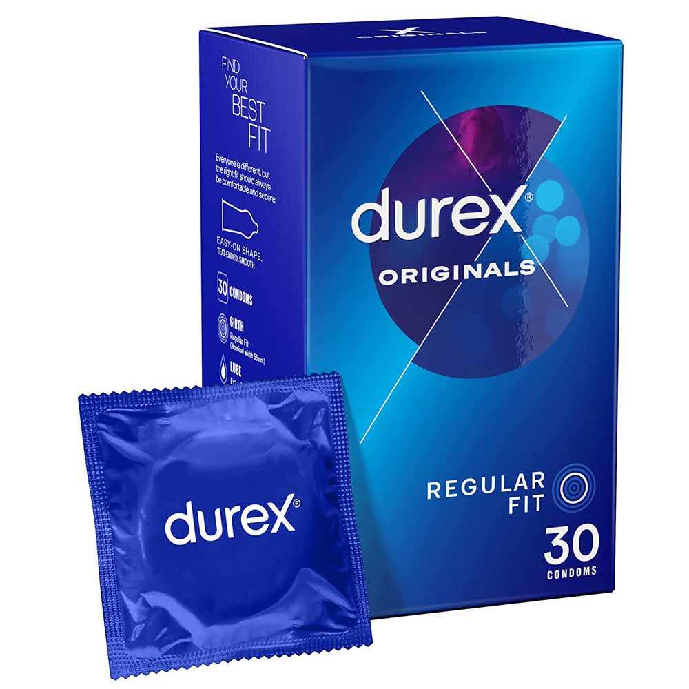 Durex Regular Classic Latex Condoms - Ultra Thin & Reliable Protection for Safe Sex | Perfect for Couples & Sensitive Skin | Best for Birth Control & STD Prevention