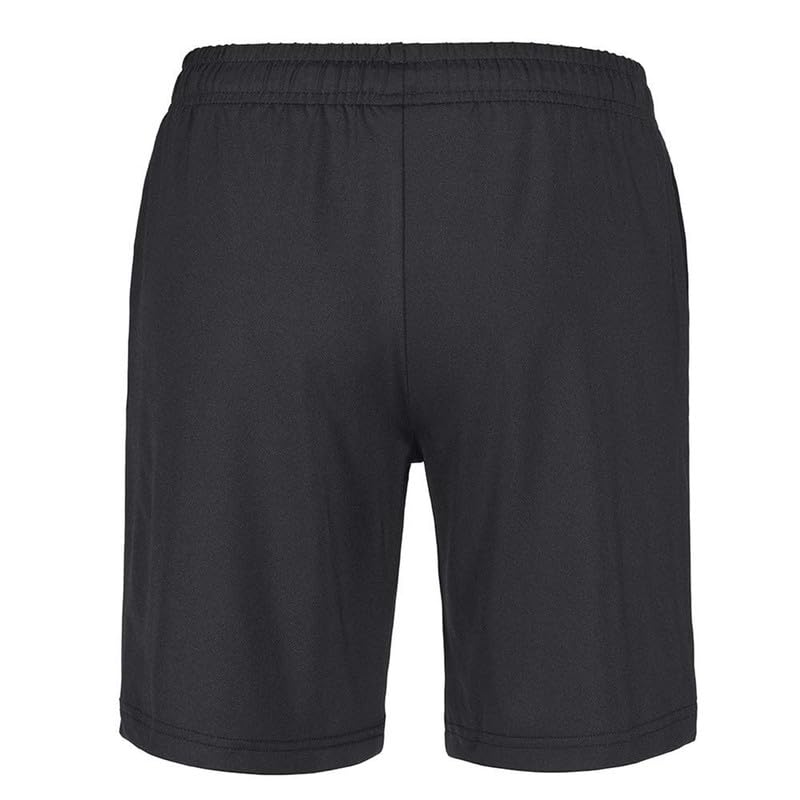 Men's Athletic Shorts - Breathable Polyester Workout Shorts for Running & Gym | Black Sports Shorts for Men | Perfect for Training, Jogging & Casual Wear
