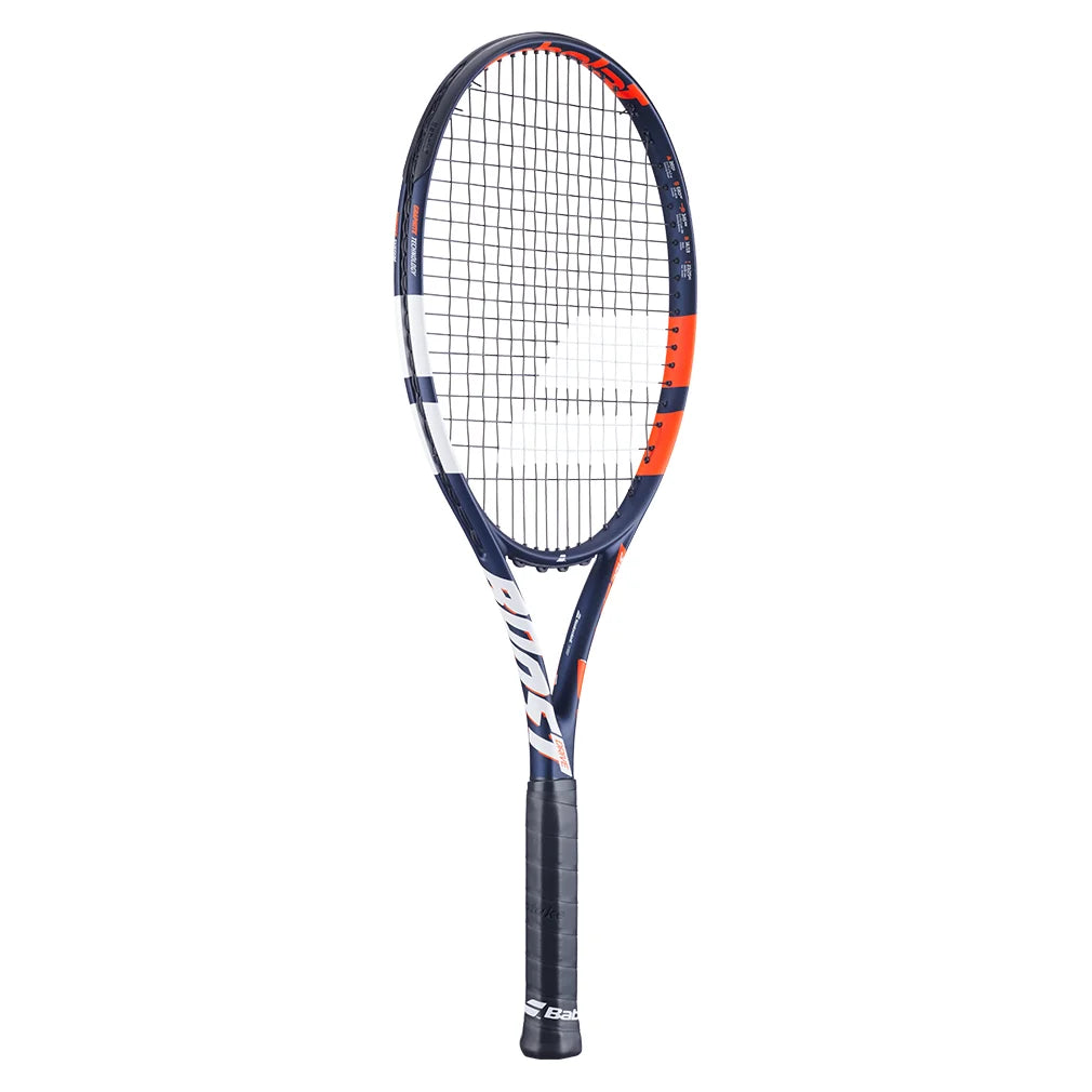 Boost Drive Prestrung Tennis Racquet - Blue & Orange | Lightweight Performance Racquet for Beginners & Intermediate Players | Perfect for Training, Matches & Recreational Play