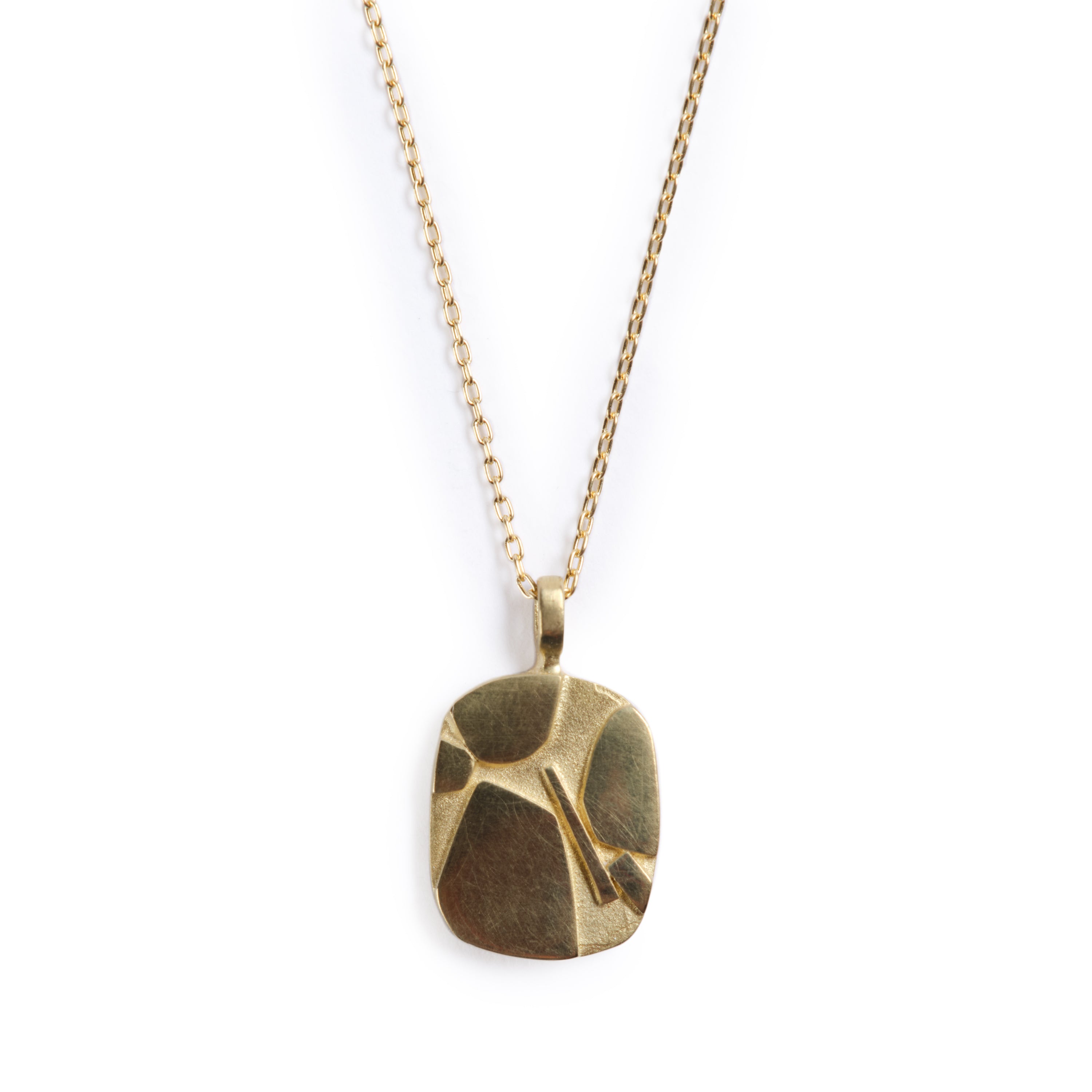 18K Gold Haven Pendant Necklace with 41cm Chain - Elegant Jewelry for Women, Perfect for Parties, Weddings & Everyday Wear