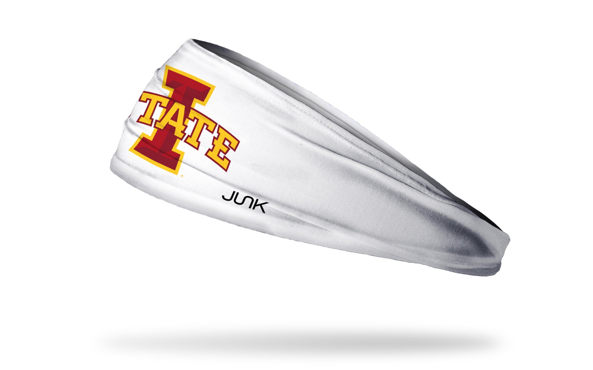 Iowa State University Logo White Big Bang Lite Headband - Stylish & Comfortable Sports Headband for Running, Workouts, and School Spirit