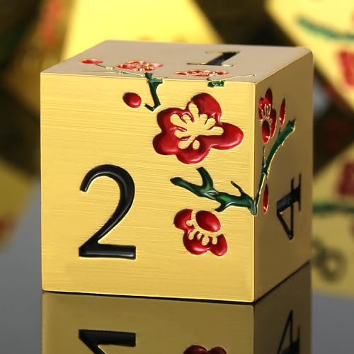 Flower Gold Red
