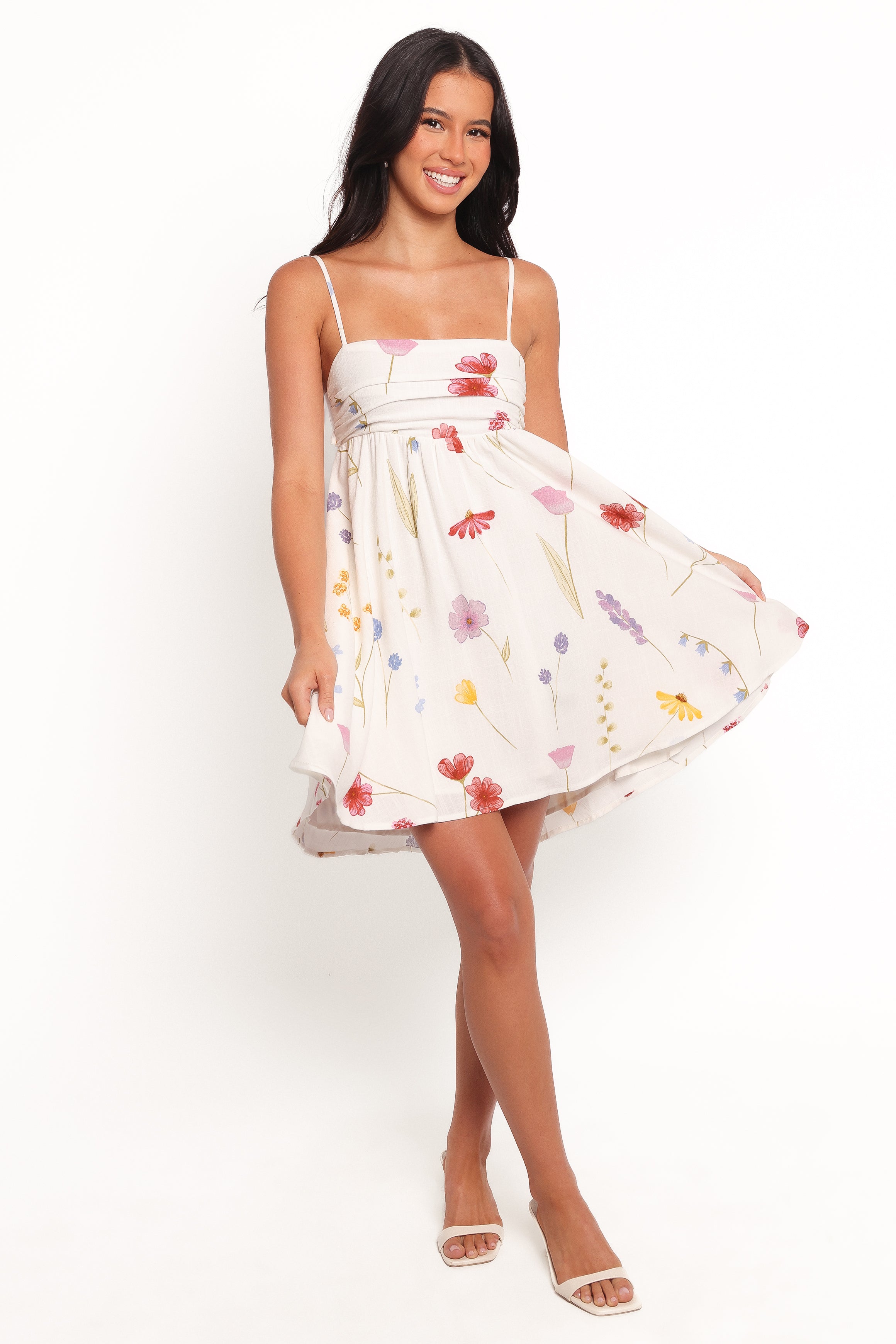 Jesse Mini Dress - Ditsy Floral Print Summer Dress for Women | Perfect for Beach, Vacation & Date Night Outfits