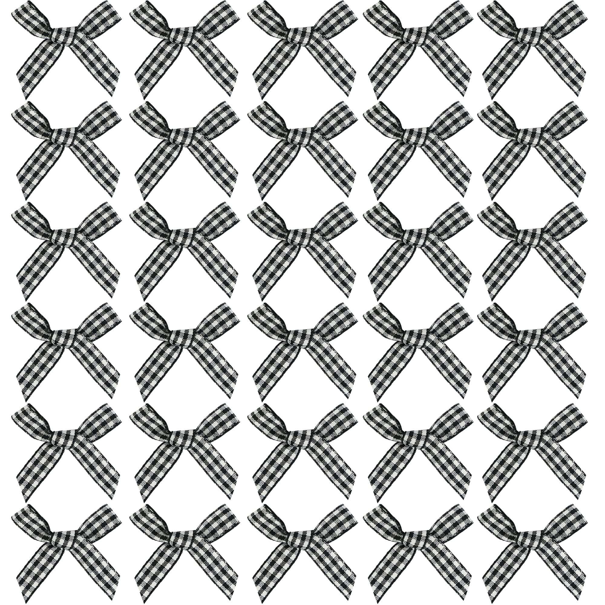 AIMUDI Mini Gingham Bows 1.5