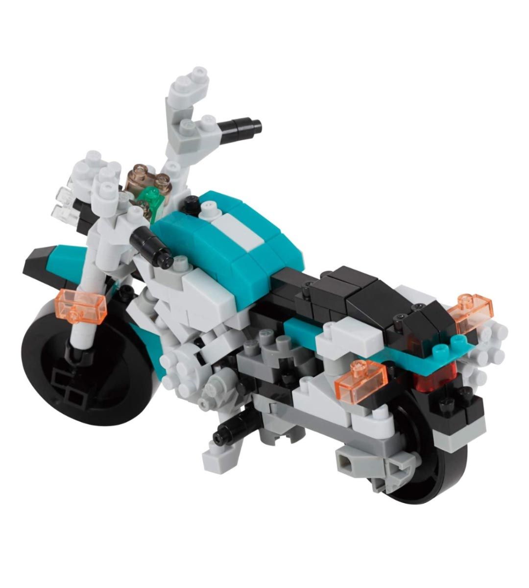 Nanoblock NBC 329 Motorcycle Cruiser Building Blocks Set - Creative DIY Model Kit for Adults & Teens - Perfect for Home Decor, Office Display, and Gift Giving